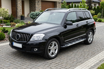 Mercedes GLK-klasse X204 2008–2015 Sunrise sidetrin (2 stk., aluminium) foto 1