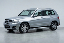 Mercedes GLK-klasse X204 2008–2015 Rainbow sidetrin (2 stk., aluminium) foto 1