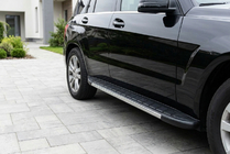 Mercedes GLK-klasse X204 2008–2015 Duru sidetrin (2 stk., aluminium) foto 1