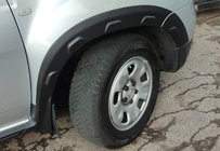 Dacia Duster 2008–2018 Hjulkassekanter med fremspring (8 stk., plast) foto 11
