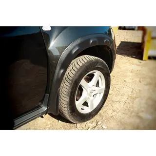 Skærmforøgere med nitter (8 stk., ABS) Renault Duster 2008–2017 foto 4