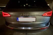 Audi Q5 2008–2017 Kromliste over nummerpladen (rustfrit stål) Carmos - Tyrkisk stål foto 5