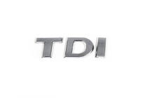 Volkswagen Jetta 2011–2018 TDI emblem (OEM-look) Helt krom foto 2