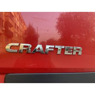 Crafter tekstemblem (kursiv skrift) foto 1