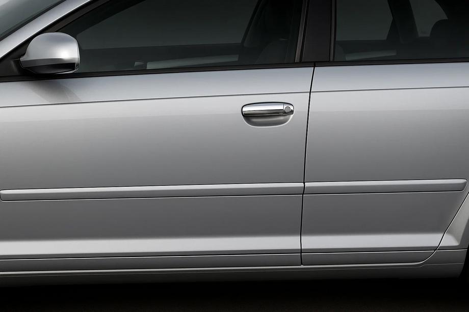 Audi A4 B6 2000–2004 Dørgrebsdæksler (4 stk., rustfrit stål) Foto 3