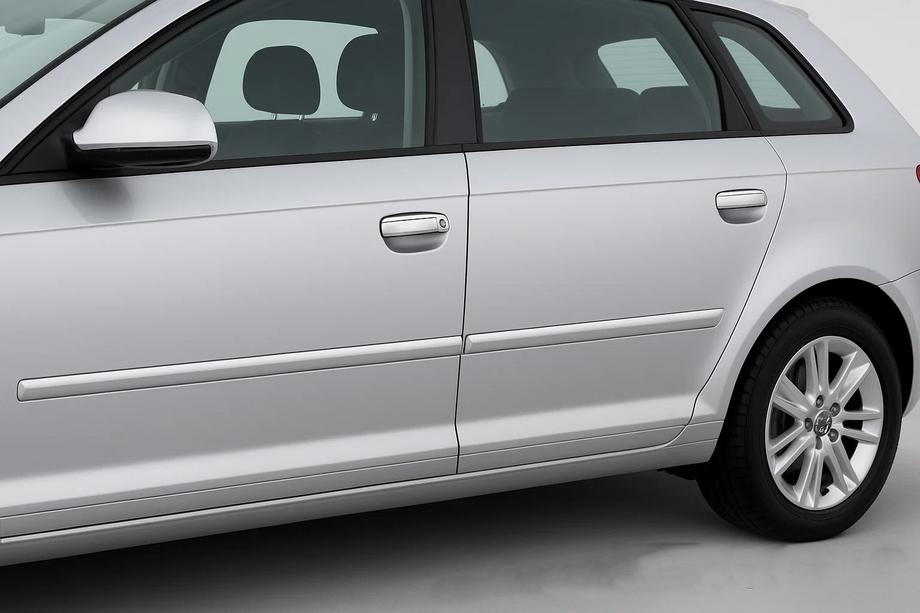 Audi A4 B6 2000–2004 Dørgrebsdæksler (4 stk., rustfrit stål) Foto 1