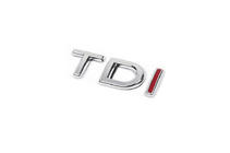 Volkswagen Jetta 2006–2011 TDI emblem (OEM-look) Helt krom foto 3