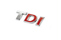 Volkswagen Crafter 2006–2016 TDI emblem (kursiv skrifttype) foto 3
