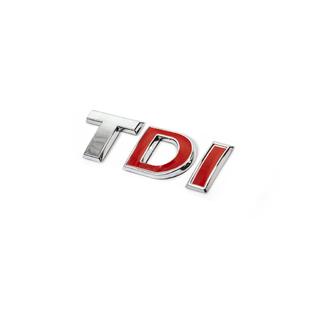 TDI emblem (kursiv skrifttype) foto 3