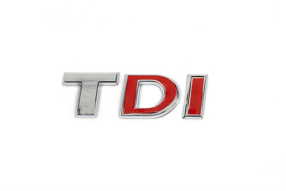 Volkswagen Crafter 2006–2016 TDI emblem (kursiv skrifttype) Image