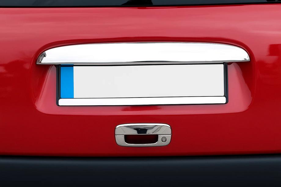 Peugeot Partner 1996–2008 Krom dørgrebsafdækning til bageste dørgreb (1 stk., rustfrit stål) Foto 1
