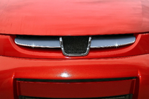 Peugeot Partner 1996–2008 Lister til kølergrill 2004-2008 (2 dele, rustfrit stål) foto 1