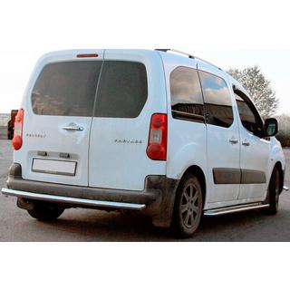 Bagbeskyttelsesbøjle i rustfrit stål Citroen Berlingo 2008–2018 foto 4