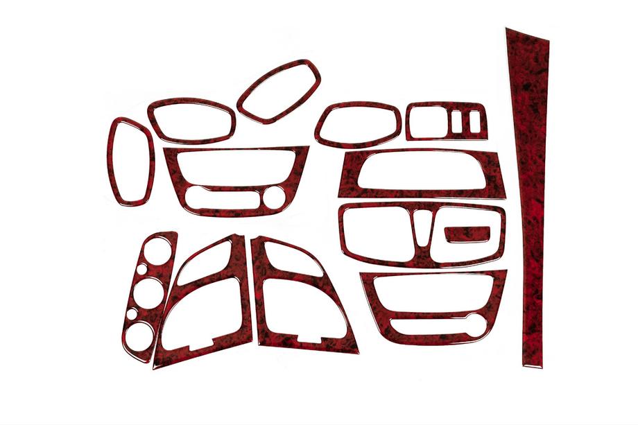 Renault Fluence 2009–2016 Instrumentbordbeklædning Aluminium Image