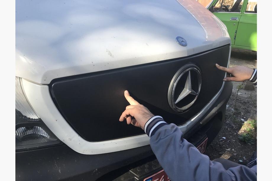 Mercedes Sprinter W906 2006–2018 Vinterafdækning til kølergrill V1 (2013↗) Foto 9