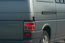 Volkswagen T4 Transporter 1990–2003 Baglygterammer (2 stk., rustfrit stål) OmsaLine - Italiensk rustfrit stål foto 4