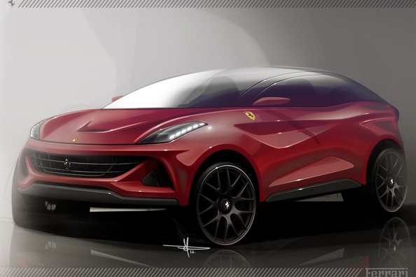 Ferrari-crossover kommer i 2021