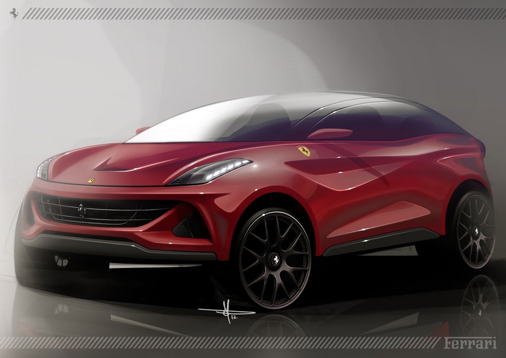 Ferrari-crossover kommer i 2021