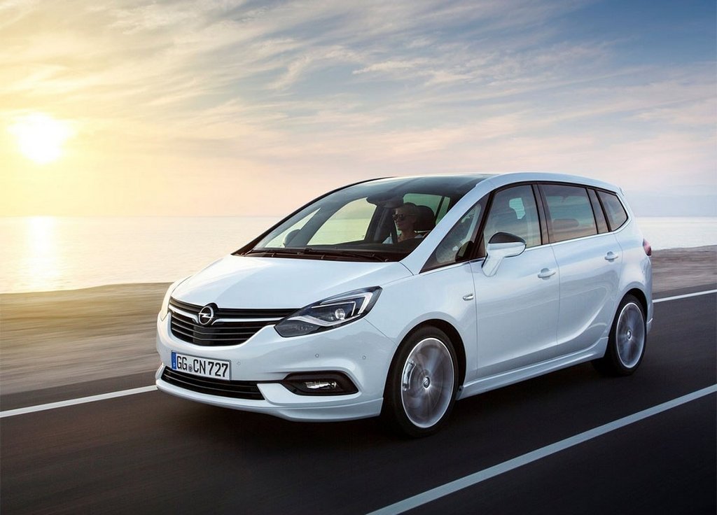 Test af Opel Zafira-minivan i ny generation