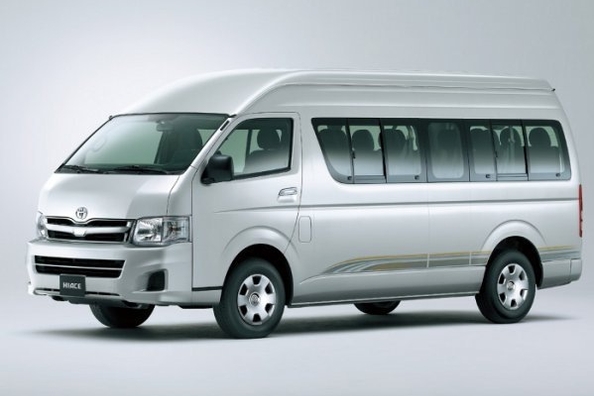 Anmeldelse af Toyota Hiace minibus
