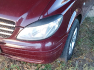 Mercedes Vito W639 2004–2014 Lige øjenlåg til forlygter (2004-2010, 2 stk., plast) Blank foto 2