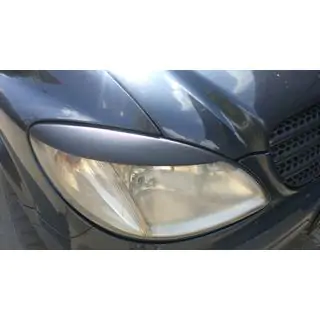 Lige øjenlåg til forlygter (2004-2010, 2 stk., plast) Mercedes Vito W639 2004–2014 foto 4
