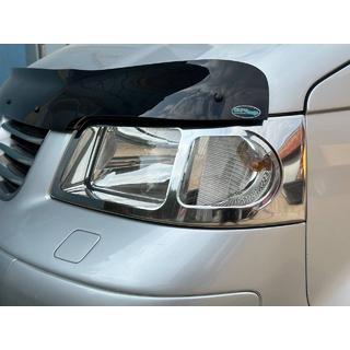 Forlygterammer foran (2 stk., rustfrit stål) Volkswagen T5 Caravelle 2004–2010 foto 4
