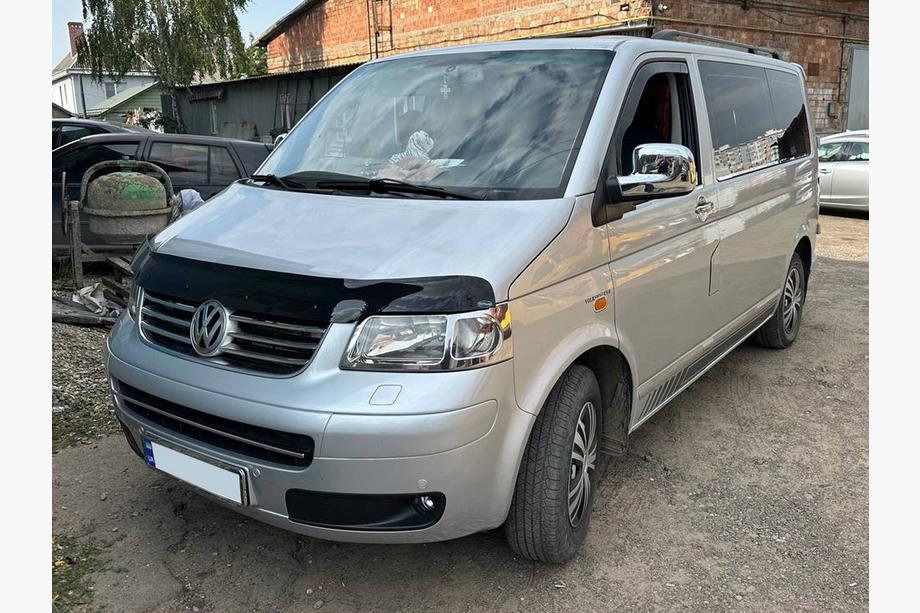 Volkswagen T5 Caravelle 2004–2010 Forlygterammer foran (2 stk., rustfrit stål) Foto 5