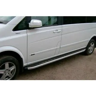 Fullmond sidetrin (2 stk., aluminium) foto 3