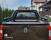 Nissan Navara/NP300 2016– Rollbar til lad (sort) 60 mm foto 5