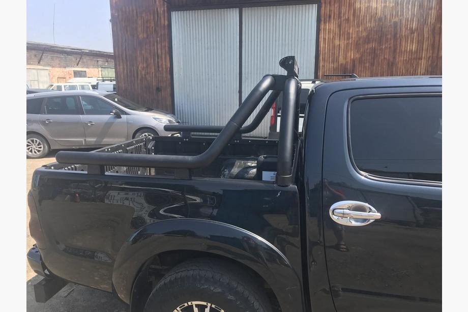 Toyota Hilux 2006–2015 Rollbar til lad (sort) 76 mm Foto 7
