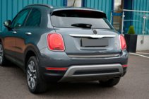 Fiat 500X 2014–2024 Bagklapskantliste (rustfrit stål) foto 2