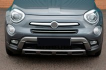Fiat 500X 2014–2024 Forkofangerbeskytter i rustfrit stål foto 5