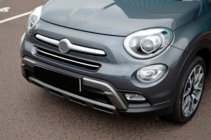 Fiat 500X 2014–2024 Forkofangerbeskytter i rustfrit stål foto 4