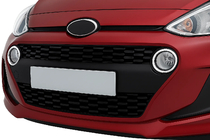 Hyundai I-10 2017–2020 Kromrammer til positionslygter (2 stk., rustfrit stål) foto 3