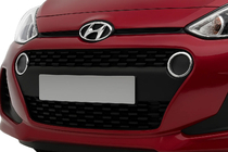 Hyundai I-10 2017–2020 Kromrammer til positionslygter (2 stk., rustfrit stål) foto 4