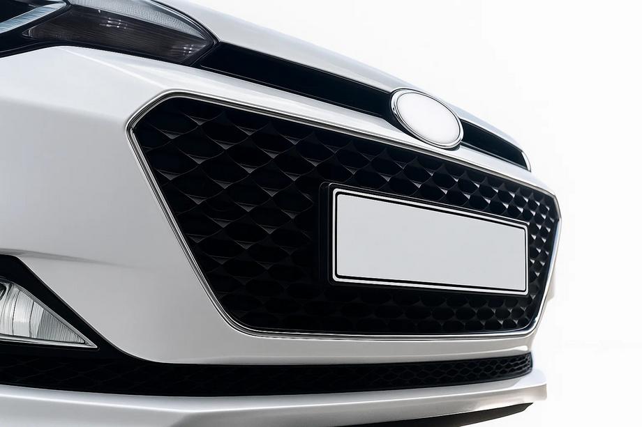Hyundai I-20 2014–2020 Kølergrill-omramning 2014-2018 (2 stk., rustfrit stål) Image