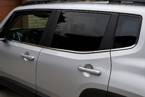 Jeep Renegade 2014– Vindueslister (6 stk., rustfrit stål) OmsaLine - italiensk rustfrit stål foto 1