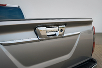 Nissan Navara/NP300 2016– Krom dørgrebscover bag (uden kamera, rustfrit stål) foto 1
