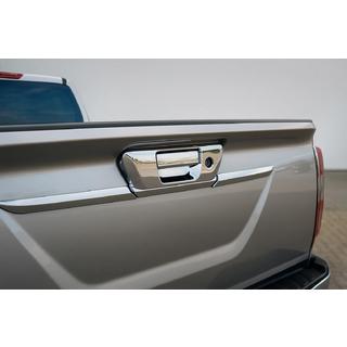 Krom dørgrebscover bag (uden kamera, rustfrit stål) Nissan Navara/NP300 2016– foto 1