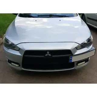 Nummerpladeholder (plast) Mitsubishi Lancer X 2008– foto 4