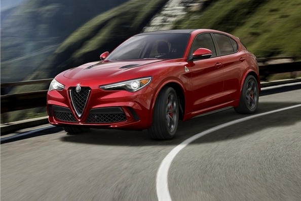 Første testkørsel af SUV’en Alfa Romeo Stelvio
