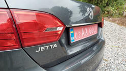 Volkswagen Jetta 2011–2018 Kromliste over nummerpladen OmsaLine (rustfrit stål) Krom foto 1