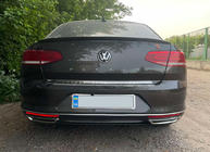 Volkswagen Passat B8 2015–2023 Bagklap-kantliste SD (rustfrit stål) Carmos - Tyrkisk stål foto 2
