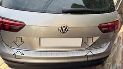 Volkswagen Tiguan 2016–2023 Bagklapskantliste (rustfrit stål) OmsaLine - italiensk rustfrit stål foto 7