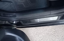 Citroen C-4 2010–2018 Flexill dørtrinslister (4 stk., rustfrit stål) Exclusive foto 1