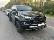 Toyota Hilux 2015– Dobbelt frontbøjle Vegas (2015-2020, sort, 76 mm) foto 5
