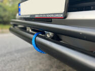 Toyota Hilux 2015– Dobbelt frontbøjle Vegas (2015-2020, sort, 76 mm) foto 7