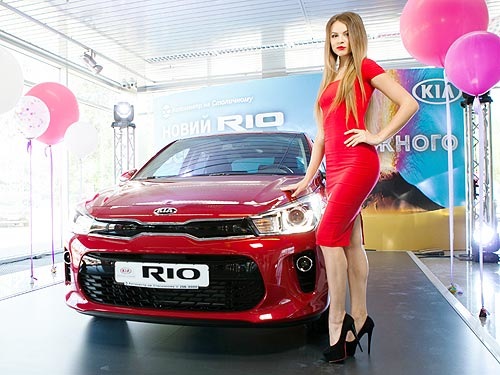 Ny Kia Rio-model præsenteret i Kyiv