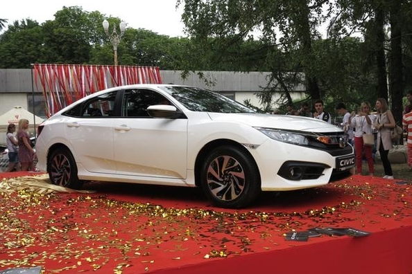 Ny generation af Honda Civic præsenteret i Ukraine